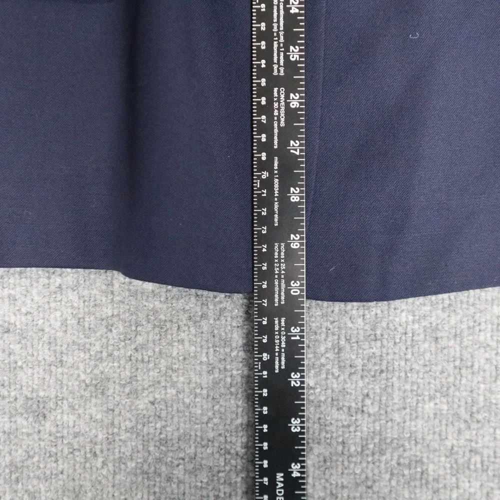 Pendleton Navy Blue 100% Virgin Wool Blazer Womens‎ Size 18 Sport Coat Modern - Picture 10 of 10